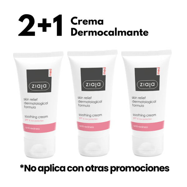 Promo 2+1 Crema dermocalmante Anti-rojeces