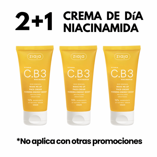 Promo 2+1 Crema de Día - Wake Me Up